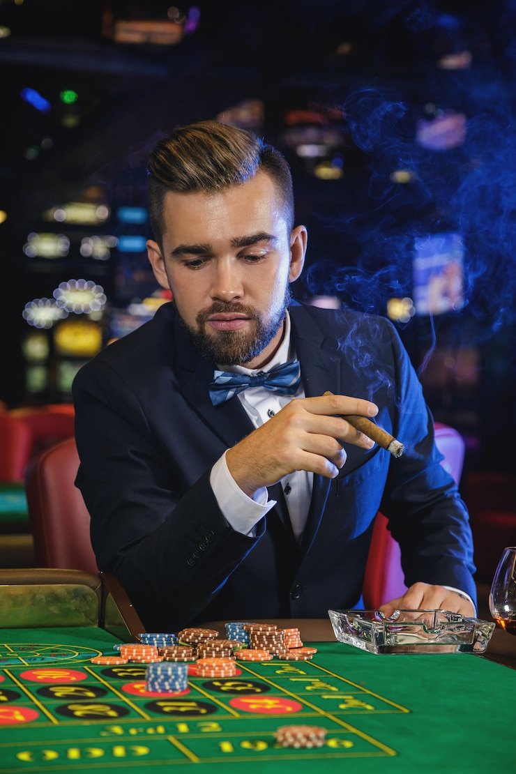 Meja blackjack dengan dealer profesional Meja blackjack Galactic Gems HD